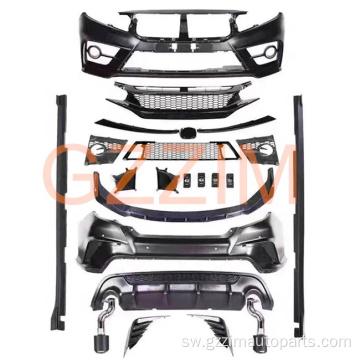Civic FC450 PP sindano ya mwili wa mwili
